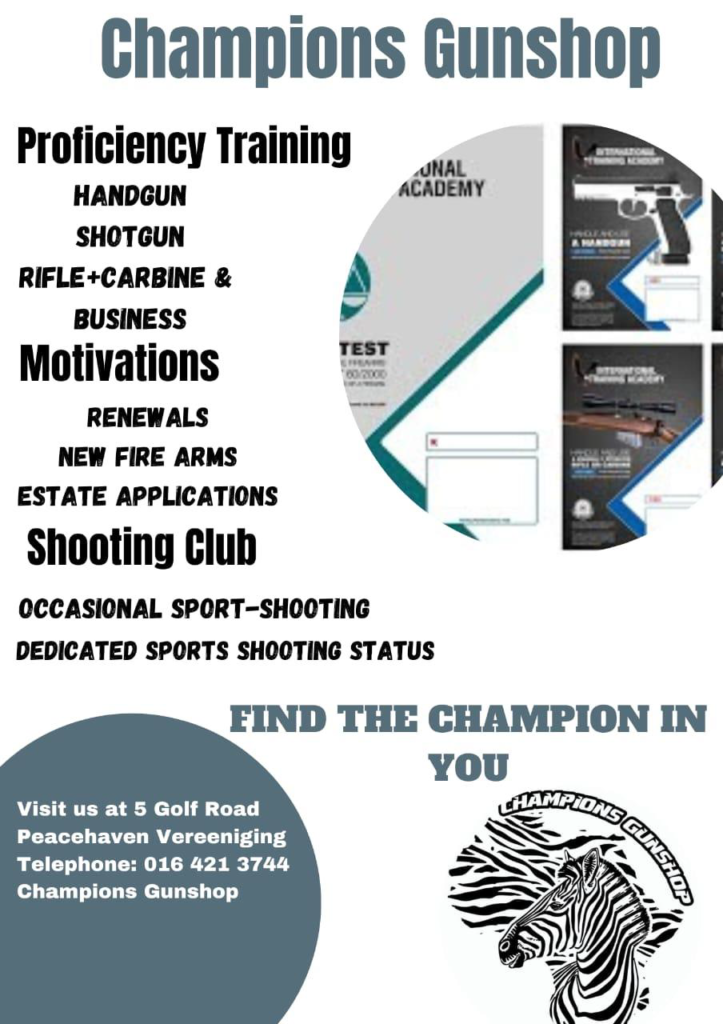 GUNSHOP WEBSITE TRAING ADVERT
